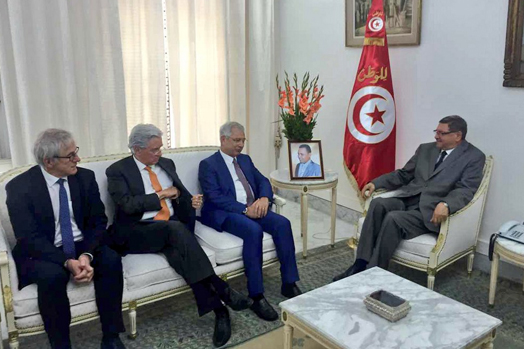 Déplacement à Tunis