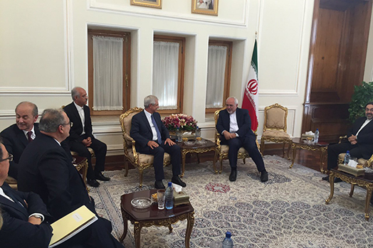 Entretien avec M. Mohammad Javad Zarif, Ministre des affaires étrangères de la République islamique d’Iran