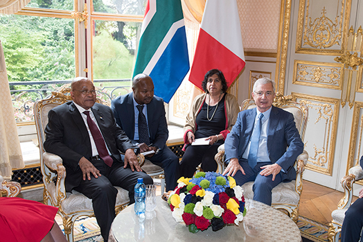 Entretien avec Jacob Zuma, Président de la République d'Afrique du Sud