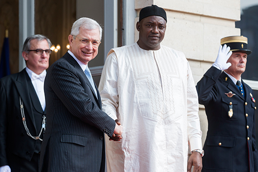 Entretien avec M. Adama Barrow, Président de la République de Gambie