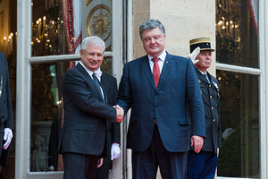 Entretien avec Petro Porochenko, Président de la République d'Ukraine