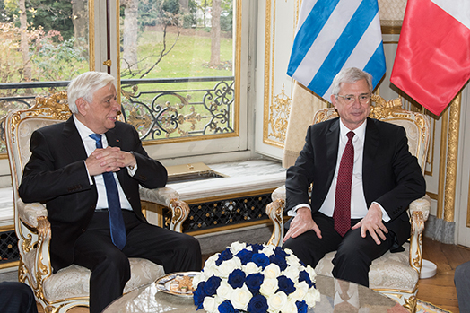 Entretien avec Prokópis Pavlopoulos, Président de la République hellénique