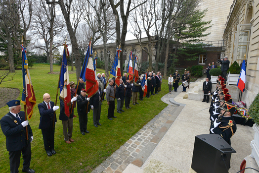 Commémoration du 9 mars 1942 et hommage aux 7 membres du 1er groupe des Bataillons de la jeunesse (FTPF)