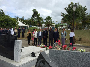 Déplacement aux côtés du Président de la République à Saint-Martin, à Saint Barthélémy, en Martinique et en Guadeloupe 