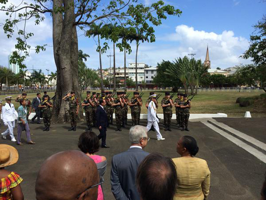 Déplacement aux côtés du Président de la République à Saint-Martin, à Saint Barthélémy, en Martinique et en Guadeloupe 