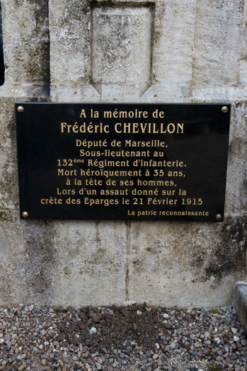 Déplacement dans la Meuse dans le cadre d’un hommage à Frédéric Chevillon, ancien député