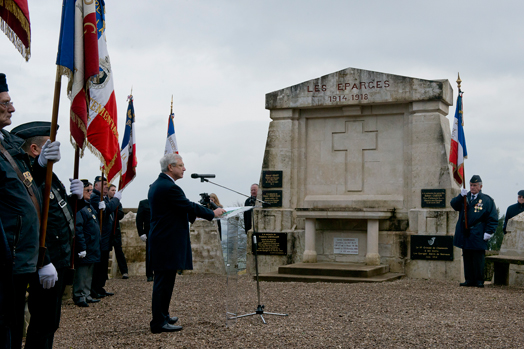 Déplacement dans la Meuse dans le cadre d’un hommage à Frédéric Chevillon, ancien député