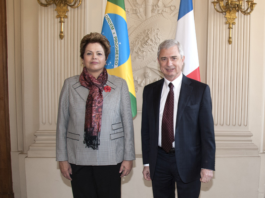 Entretien avec Dilma Rousseff, Présidente de la République du Brésil