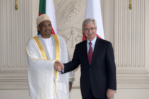Entretien avec M. Ikililou Dhoinine, Président de l’Union des Comores