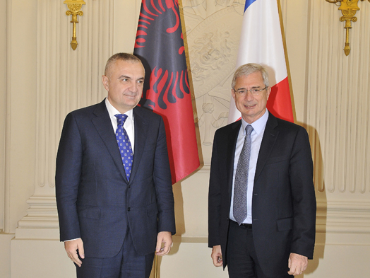 Entretien avec M. Ilir Meta, Président du Parlement de la République d'Albanie