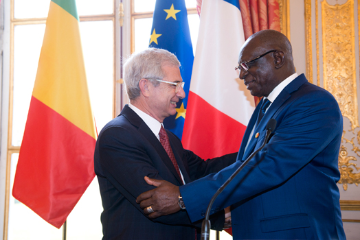 Entretien avec M. Issaka Sidibe, Président de l'Assemblée nationale de la République du Mali