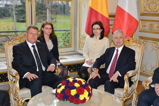 Entretien avec M. Klaus Iohannis, Président de la République de Roumanie