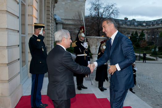 Entretien avec M. Milo Dukanovic, Premier ministre du Monténégro