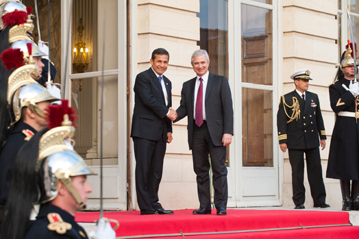 Entretien avec M. Ollanta Humala, Président de la République du Pérou 