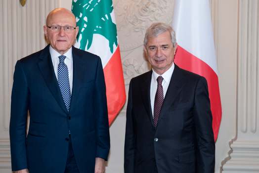 Entretien avec M. Tammam Salam, Président du Conseil des Ministres de la République libanaise