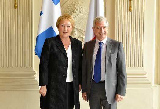 Entretien avec Pauline Marois, Première ministre du Québec