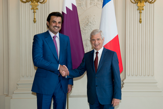 Entretien avec Son Altesse Cheikh Tamim Bin Hamad AL THANI, Émir de l'État du Qatar 
