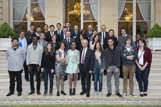 Réception des élèves de Terminale du lycée Jean Renoir de Bondy 