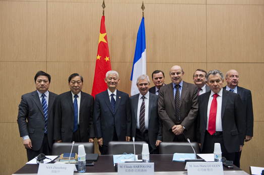 Réunion de la grande commission France-Chine