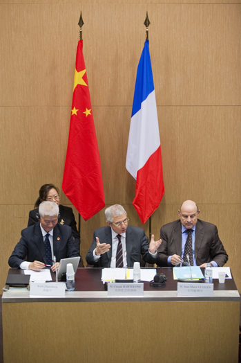 Réunion de la grande commission France-Chine
