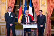 Réception des groupes d’amitiés France-Allemagne de l’Assemblée nationale et du Bundestag en présence de jeunes de l’OFAJ 