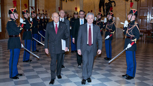 Discours prononcés lors de la réception à l'Assemblée nationale de M. Giorgio Napolitano, Président de la République italienne
