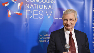 Lancement de l'édition 2013 du Concours National des Villes, interview de Claude Bartolone