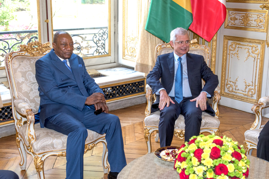 Entretien avec Alpha Condé, Président de la République de Guinée