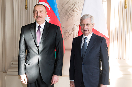 Entretien avec M. Ilham Aliev, Président de la République d’Azerbaïdjan