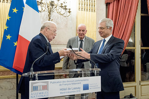 Présentation du livre "François Mitterrand parlementaire" 