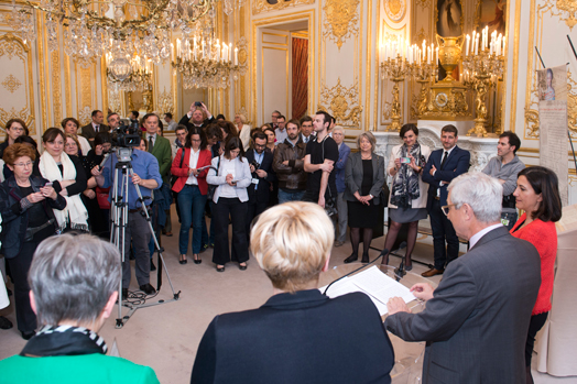 Cérémonie en l’honneur d’Olympe de Gouges 