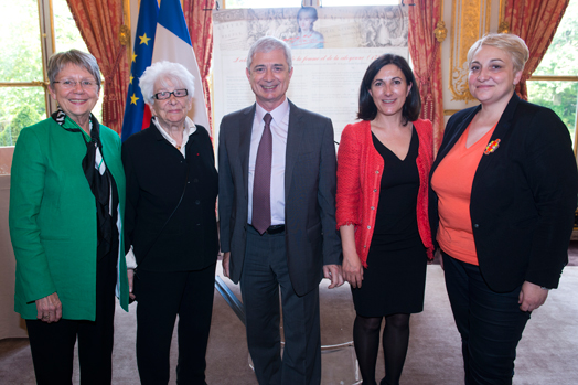 Cérémonie en l’honneur d’Olympe de Gouges 