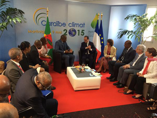 Déplacement aux côtés du Président de la République à Saint-Martin, à Saint Barthélémy, en Martinique et en Guadeloupe 