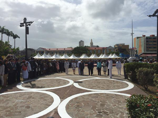 Déplacement aux côtés du Président de la République à Saint-Martin, à Saint Barthélémy, en Martinique et en Guadeloupe 