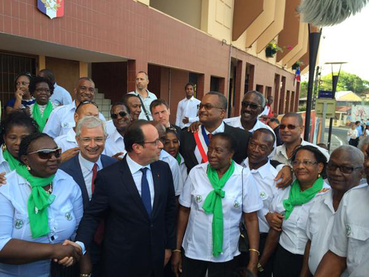 Déplacement aux côtés du Président de la République à Saint-Martin, à Saint Barthélémy, en Martinique et en Guadeloupe 