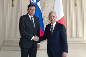 Entretien avec Borut Pahor, Président de la République de Slovénie