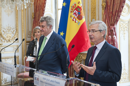 Entretien avec M. Jesus Posada, Président du Congrès des Députés espagnols