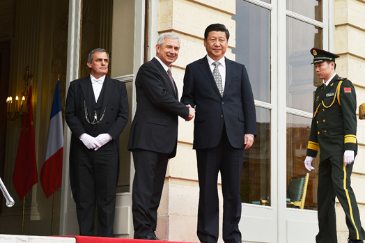 Entretien avec M. Xi Jinping, Président de la République populaire de Chine