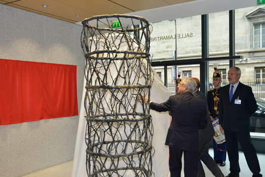 Inauguration d’une sculpture en hommage aux Compagnons de la Libération