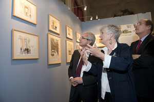 Vernissage de l'exposition Noëlle Herrenschmidt