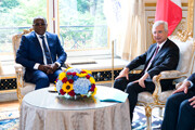 Entretien avec Aubin Minaku, Président de l’Assemblée nationale de la République démocratique du Congo et de l’Assemblée parlementaire de l...