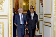 Entretien avec Hery Rajaonarimampianina, Président de la République de Madagascar. 