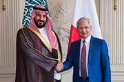 Entretien avec le ministre de la défense du Royaume d'Arabie Saoudite