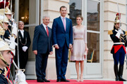 Entretien avec leurs Majestés Philippe VI, Roi d'Espagne et la Reine Letizia 