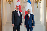 Entretien avec M. Giorgi Margvelashvili, Président de la Géorgie