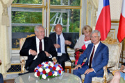 Entretien avec M. Milos Zeman, Président de la République Tchèque
