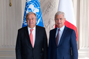 Rencontre avec Antonio Guterres, Haut-Commissaire des Nations Unies pour les Réfugiés