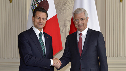 Entretien avec Enrique Peña Nieto, Président des États-Unis du Mexique, dans le cadre de sa visite d’État en France