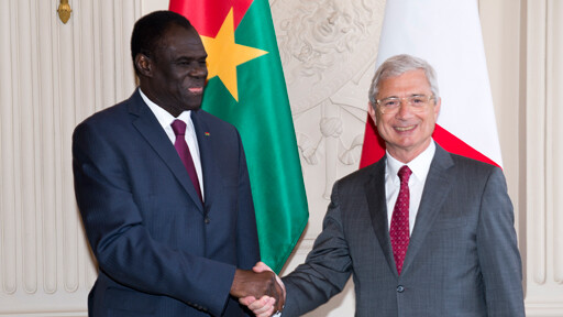 Entretien avec Michel Kafando, Président de la Transition, Président du Burkina Faso